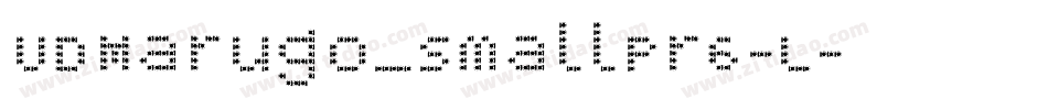 UDMarugo_SmallPr6-L字体转换