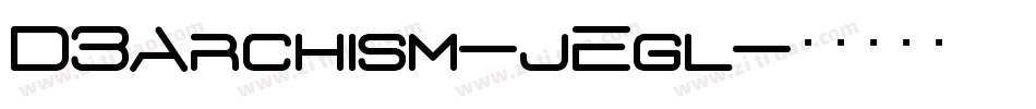 D3Archism-jEgl字体转换