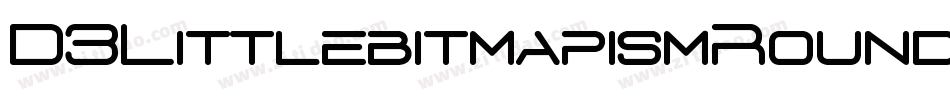 D3LittlebitmapismRound-GOLm字体转换
