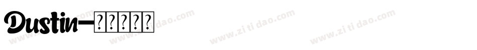 Dustin字体转换