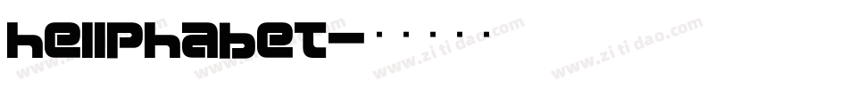 hellphabet字体转换