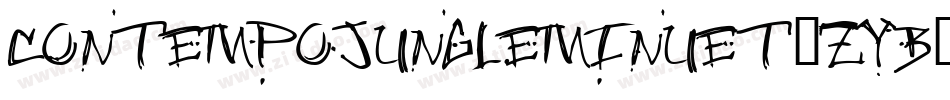 ContempoJungleMinuet-zyB0字体转换