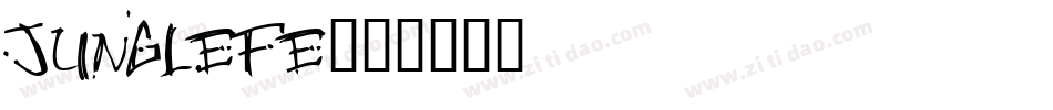JUNGLEFE字体转换