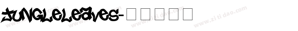 Jungleleaves字体转换