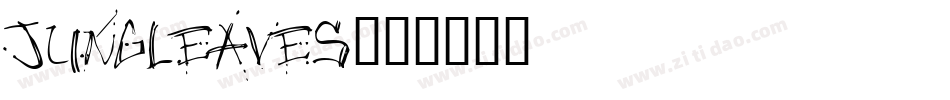 jungleaves字体转换