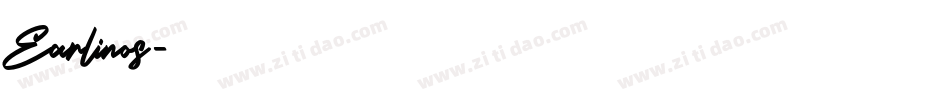 Earlinos字体转换