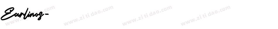 Earlinos字体转换