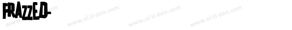 FRAZZED字体转换