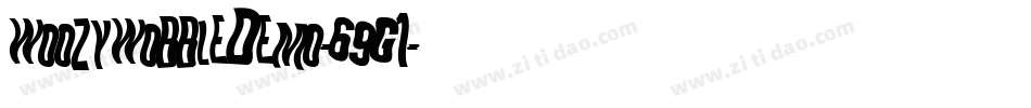 WoozyWobbleDemo-69G1字体转换