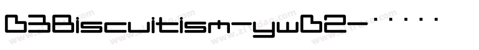 D3Biscuitism-ywD2字体转换