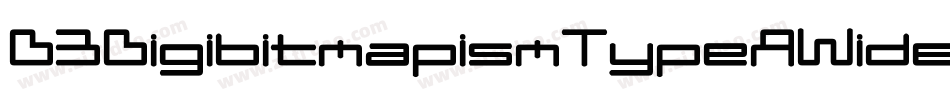 D3DigibitmapismTypeAWide-4Bxx字体转换