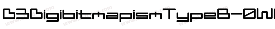 D3DigibitmapismTypeB-0WER字体转换