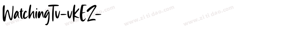 WatchingTv-vKEZ字体转换