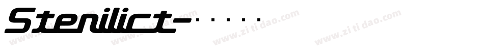 Sterilict字体转换