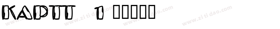 KAPTT___1字体转换