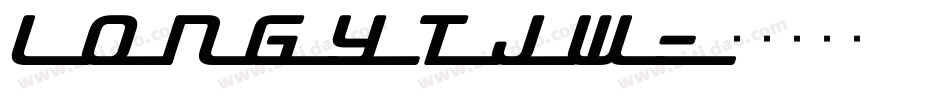 LONGYTJW字体转换
