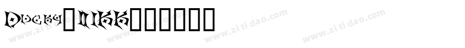 Ducky-21KK字体转换