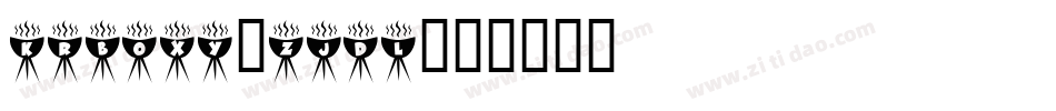 KrBoxy-ZJdl字体转换