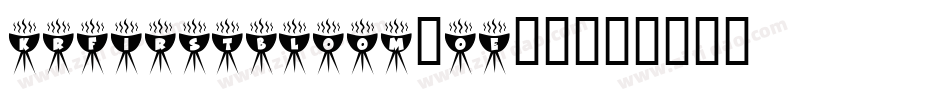 KrFirstBloom-OE36字体转换