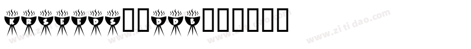 KrSeeds-4ddB字体转换