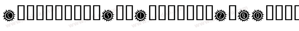 CaliforniaSunItalic-eZpGO字体转换