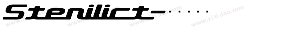 Sterilict字体转换