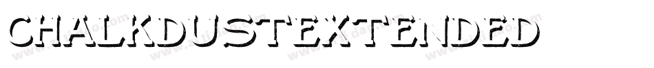 ChalkDustExtended字体转换