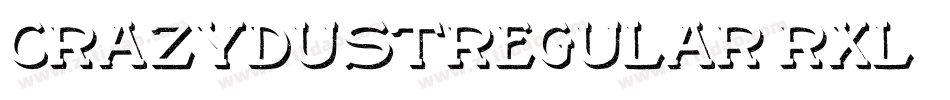 CrazyDustRegular-rXL9字体转换