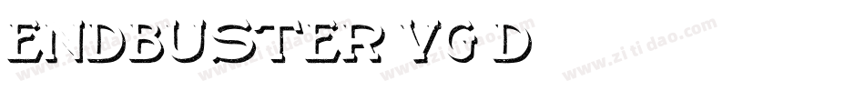 Endbuster-vg3D字体转换