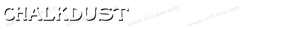 ChalkDust字体转换