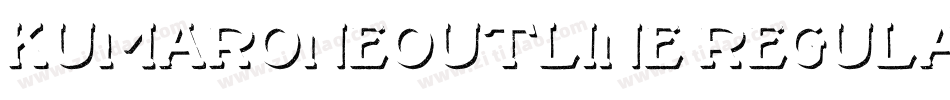 KumarOneOutline-Regular字体转换