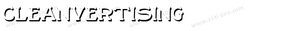 Cleanvertising字体转换