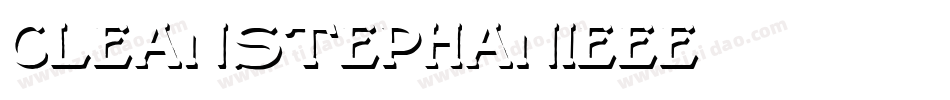 CleanStephanieee字体转换