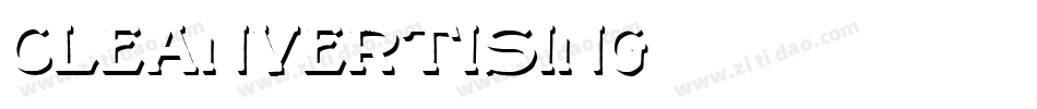 Cleanvertising字体转换