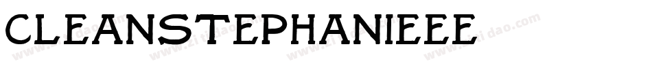 CleanStephanieee字体转换