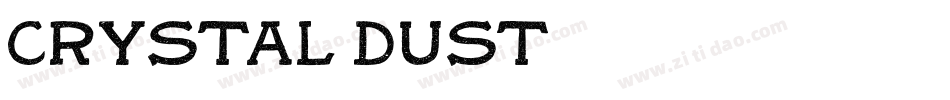 Crystal-Dust字体转换