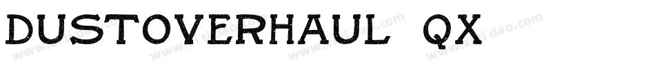 DustOverhaul-30qX字体转换