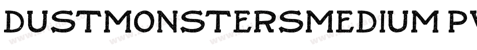 DustmonstersMedium-PVvB字体转换