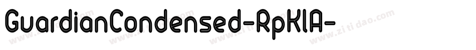 GuardianCondensed-RpKlA字体转换 GuardianCondensed-RpKlA字体转换