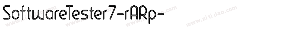 SoftwareTester7-rARp字体转换