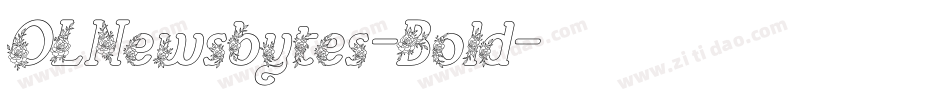 OLNewsbytes-Bold字体转换