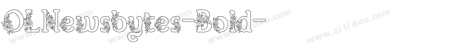OLNewsbytes-Bold字体转换