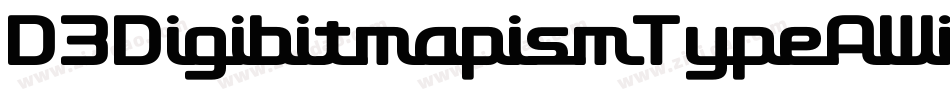 D3DigibitmapismTypeAWide-4Bxx字体转换
