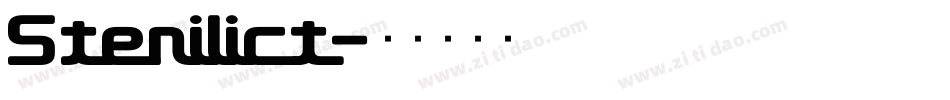 Sterilict字体转换