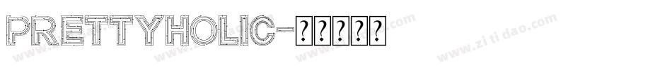 Prettyholic字体转换
