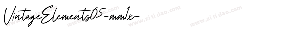 VintageElements05-mm1x字体转换