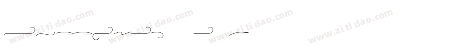 BrookmanSwash字体转换