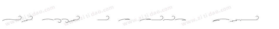 DevinneSwashShadow-VGjB字体转换