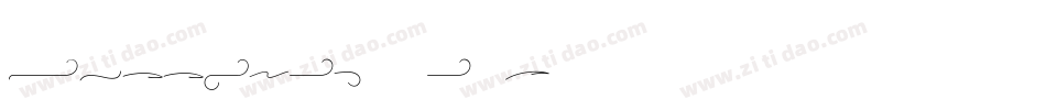 BrookmanSwash字体转换