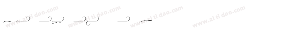 RataczakSwash字体转换